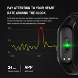 M4 Smart Bracelet Fitness Tracker Heart Rate Monitor Bluetooth-compatible Smart Wristband Life Waterproof Pedometer Sport Watch