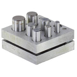 Jewelry Disc Cutter Punch Set Metal Circle Cutting Punching Tools Jewelry Making Punch