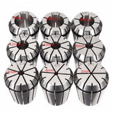 10Pcs ER32 Spring Collets Set 2/4/6/8/10/12/16/18/20mm + MT3 M12 ER32 Collet Chuck Morse Taper Holder