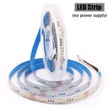 DC12V LED Strip 90LEDs/m RGB+ +White+Warm White IP21 IP65 Waterproof 2835 5050 Flexible LED Lights 5m/lot