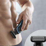 Turbo Men's body grooming kit electric shaver professional  rechargeable electric razor eyebrow hair facial  shaving machine