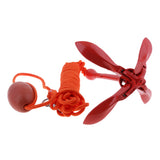Red Portable Small Folding Anchor Kit for Pound  Kayak Boat Canoe