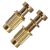 2PCS Metal LP EPI Electric Guitar Bridge Studs Anchors Screws Guitar Bridge Studs Lifting Adjustment Screw Accessories