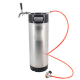 Homebrew Kegging Kit Co2 Regulator Flow Control Beer Tap Picnic Tap For Ball Lock Cornelius (Corny) Keg