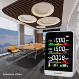 Carbon Dioxide Detector Portable Air Quality Detector Temperature And Humidity Detection Formaldehyde Detector