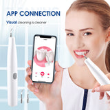 Ultrasonic Visual Scaler Electric Dental Teeth Cleaner Oral Care For Calculus Coffee Stain Plaque Tartar Remover Teeth Whitening