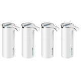4X 15Oz/450Ml Automatic Soap Dispenser Touchless Foaming Soap Dispenser - Rechargeable Waterproof Soap Pump Dispenser
