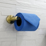 Brushed Gold Stainless Steel Toilet Paper Holder Wall Hook Towel Holder Towel Ring Kitchen Organizer Bathroom WC Accessories