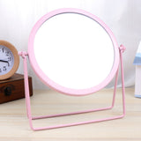 1PC Single Side Cosmetic Mirror Round Makeup Mirror Bedroom Desktop Mirror for Girls Ladies