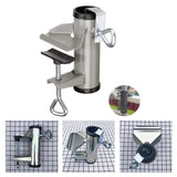 Outdoor Patio Umbrella Holder Clip Fixed Stable Chair Clamp Fishing Beach Bench Galvanized Mount Portable Parasol Stand Bracket