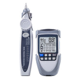 Network Cable Tester LCD Large Screen Digital Wire Trackers Continuity Battery Voltage Polarity Checking POE Test Cable Tester