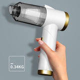 9000Pa Car Vacuum Cleaner Wireless Vacuum Cleaner Handheld Auto Vacuum Home & Car Dual-Use Strong Mini Cleaner