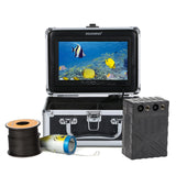 Underwater Fishing Camera IP68 Waterproof Fish Finder with 12LEDs 7Inch/9Inch LCD Display 15M/30M/50M Cable for Boat Ice Fishing