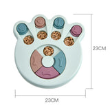 Dog Slow Feeder Training Game Puzzle Toys Interactive Increase Puppy IQ Food Dispenser Slowly Eating NonSlip Bowl Pet Cat Dogs