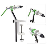 Heavy Duty Rotary Fly Tying Vise Whip Finish Tool Adjustable Clamp Adjustment System Hook for Practical Fishing Lure Making Jigs