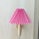 Xianfan 2021 Japanese Vintage soiled wood wall lamp with pleat cloth lampshade for kitchen living room retro bedside lighting