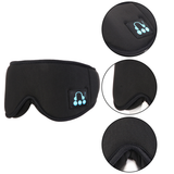 1PC Air Permeable Adjustable Handsfree Eye Mask Sleep Headphone for Travel Sleeping