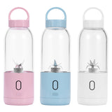 Personal Blender,Portable Fruit Juice Mixer For Shake And Smoothie Handheld LCD Juicer Cup With Six Blade For Home