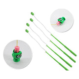 Kids Fishing Toys Go Fishing Game Educational Toy Electric Music Rotating Catch Magnetic Fish Hand-eye Training Toy Montessori
