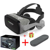 2019 Shinecon Casque 9.0 VR Virtual Reality Goggles 3D Glasses Google Cardboard VR Headset Box for 4.0-6.3 inch  Smartphone