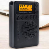 Pocket DAB/FM+ Digital Radio FM LCD Display Good Sound Speaker Portable Mini Radio Receiver EU Use