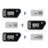 Resettable LCD Wireless Vibration Hour Meter For Chainsaw Bike Dirt Bike Lawn Mower Snowmobile ATV Marine Motorboat