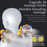Shiatsu Massage Pillow Heat Tissue Cushion Kneading for Shoulder Back Neck Full Body Massager Relief Pain Office Car Massageador
