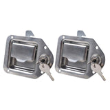 4pcs Trailer Car Recreational Vehicle Tool Box Locks Anti-theft Handle Locks Trailer Parts A35