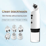 Electric Blackhead Remover Face Pore Acne Pimple Removal Vacuum Suction Black Dots Upgraded Water Cycle Facial Clean Skin Tool