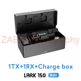 Hollyland LARK 150 SOLO 2.4Ghz Wireless Microphone Kit with Charging Box LARK150 Solo Lavalier Mic For Video Live For Smartphone