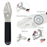 Cycling Disc Brake Rotor Alignment Truing Tools Bike Gap Repair Correction Adjustment Bicycle Stainless Steel Wrench