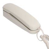 Mini Phone Wall Mount Landline Telephone Extension No Caller ID Mini Desktop Fixed-Line Telephone Phone for Hotel Family Office