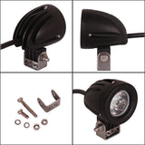 10W LED WORK LIGHT OFFROAD 12V 24V CAR MOTORCYCLE BICYCLE SUV TRUCK ATV UTE AWD 4X4 WAGON CAMPER AUXILIARY DRIVING HEADLIGHT
