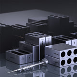 Qianli iCube Storage Box High Quality Aluminum Alloy Phone Repair Tweezers Screwdriver Screw Parts Organizer 4pcs/Set