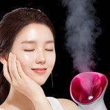 Facial Steamer Clear Facial Pores Spa Moisturizing Hot Home Skin Care Sauna Spray Mist Humidifier