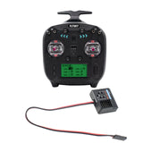 FLYSKY FS-ST8 RC Transmitter 2.4GHz Remote Controller ANT Protocol wi/ FS-SR8 Receiver 8CH +FS-CEV 1000M Remote Control Distance