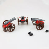 Children's Weapon Building Blocks Black War Horse Bricks Middle Age Action Figures Land Force Blocks Knight Armor Toys Gifts