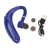 Ear Hook Earphone Wireless Bluetooth Single Ear Noise Cancelling Hands Free Earphone with Microphone for Exercise