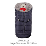 Envelope For Newborn Baby Stroller Sleeping Bag Footmuff Sack Infant Pushchair Foot Wrap Baby Cover Winter For Bed Pram Swaddle