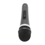 6.5mm Plug Wired Microphone Noise Isolating Cardioid Dynamic Handheld Mic Singing Microphone for Speaker Amplifier Mixer