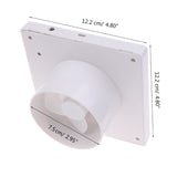 75mm High Efficiency Inline Fan Mixed Flow Ventilation System Inline Intake Fan