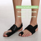 1 Pair Bunion Comfortable Pain Relief Straightener Adjustable Hallux Correction Belt Soft Breathable Feet Care Toe Separator