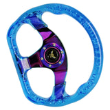 D Shaped 13 inch Auto Acrylic Steering Wheel Drifting Steering Wheel Parts