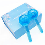 High Quality 2pcs/Lot Large Beauty Ice Hockey Energy Beauty Crystal Ball Facial Cooling Ice Globes Water Wave For Face and Eye