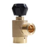 Adapter For CO2 Soda Watersparkler DUO Tank Canister Conversion For Soda Machine Gold+Black