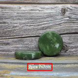 Tontin Jade glaze hot stone massage Set massager back massageador Health Care stones for massage spine basalt lava stone spa