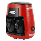 0.25L 450W Full Automatic Coffee Machine With Double Cup Drip Coffee Maker Tea Making Portable Coffee Maker Multipurpose