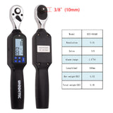Handheld Digital Torque Wrench Large Screen with Backlight Sound LED Alarm Real-time Peaks Measurement Four Units Switching