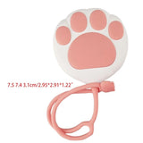 Cartoon Cat Paw Cute Hand Warmer Winter Mini Heater Home Office Outdoor Portable Quick Heating Multifunction USB Rechargeable