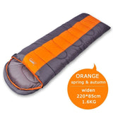 Camping Sleeping Bag, Lightweight 4 Season Warm & Cold Envelope Backpacking Sleeping Bag for Outdoor Traveling Hiking